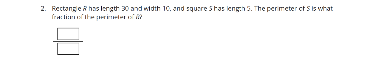 نمونه سوال دوم Numeric Entry بخش کوانت آزمون GRE